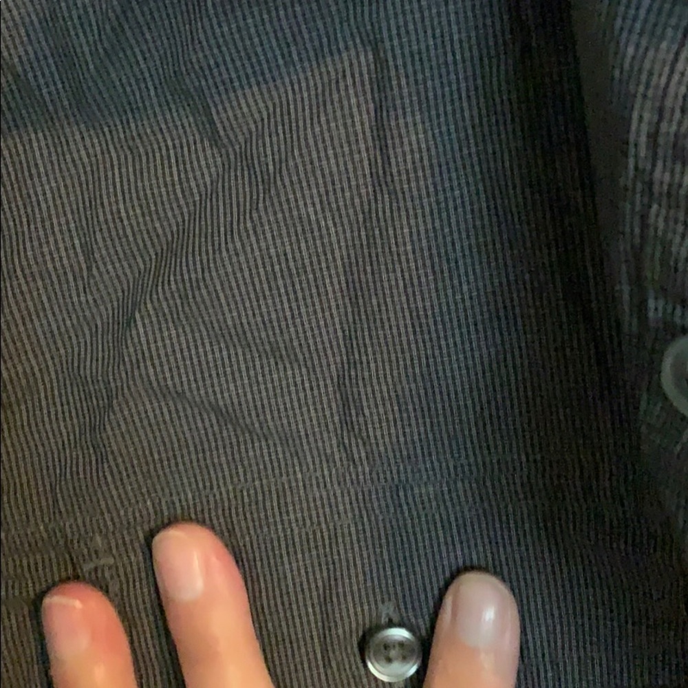 Grey button down - Picture 3 of 3